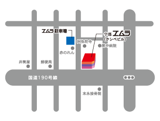 宇部店 地図1